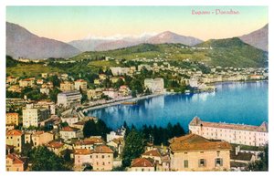 Lugano, Schweiz, 20. Jahrhundert