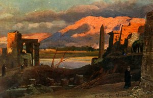 Luxor und die Berge von Theben, ca. 1918-ca. 1939