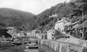 Hafen von Lynmouth, Devon