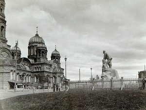 Bahnhof Lysva, Russland, 1900er Jahre von Unbekannt