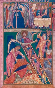 MS. Illumination zeigt die Vision von Jakob, 12. Jahrhundert, 1902 von Unbekannt