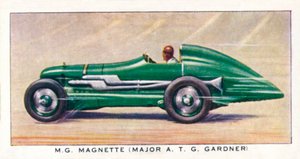 M. G. Magnette Major A. T. G. Gardner, 1938 von Unbekannt