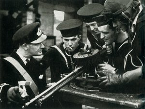 Maschinengewehrunterricht, Fleet Air Arm, ca. 1943