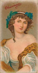 Madame Cail als Bacchantin von Louis-Marie Sicardi 1746-1825, 1912 von Unbekannt
