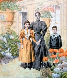 Madame Casimir-Perier und ihre Kinder von Unbekannt