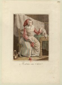 Madame Sans-Culotte, ca. 1794 von Unbekannt