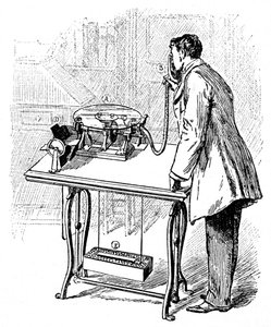 Aufnahmen auf Emile Berliners Grammophon machen