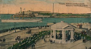Malecon und Morro Castle, Havanna, Kuba, um 1920 von Unbekannt