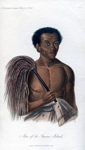 Mann von den Samoa-Inseln von Unbekannt