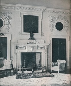 Kamin im Staatszeichensaal, 1916