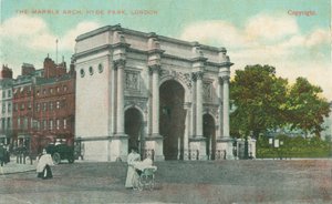 Marble Arch, Hyde Park, London von Unbekannt