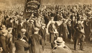 Marschierer aus Shoreditch, Means Test Proteste, Hyde Park, London, 1932, 1933 von Unbekannt