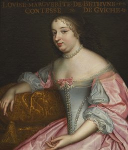 Marguerite Louise Suzanne de Béthune 1643-1726, Comtesse de Guiche, Duchesse de Lude, ca. 1665