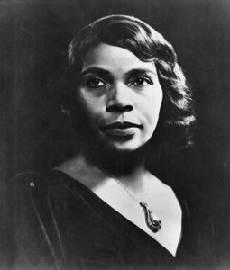 Marian Anderson 1899-1993, amerikanische Altistin