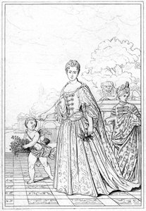 Marie Adelaide von Savoyen, Herzogin von Bourgogne, 17. Jahrhundert von Unbekannt