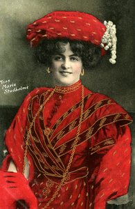 Marie Studholme 1875-1930, englische Schauspielerin, 1907