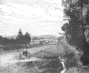 Market Street, Pretoria, ca. 1880er Jahre