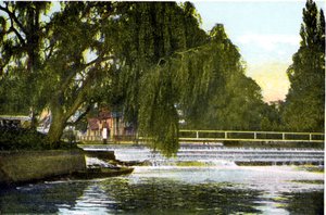 Marlow Weir, Buckinghamshire, 20. Jahrhundert
