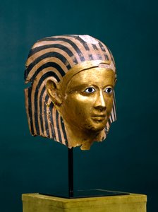 Maske einer altägyptischen Mumie, ca. 1. Jahrhundert v. Chr.