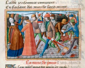 Massaker an den Einwohnern von Paris, Mai 1413, 1484 von Unbekannt