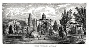 McGill University, Montreal, Kanada, 19. Jahrhundert von Unbekannt