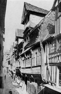 Mittelalterliches Lisieux, Normandie, Frankreich, ca. 1930er Jahre von Unbekannt