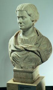 Melitene, Priesterin der Mutter der Götter, römische Marmorbüste, geweiht 162 n. Chr. von Unbekannt