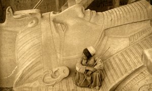 Memphis - Kopf der Statue von Ramses II, ca. 1918-1939