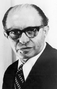 Menachem Begin 1913-1992, polnisch-israelischer Staatsmann, 1978