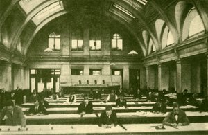 Zeichenbüro von Harland & Wolff, Belfast, ca. 1930 von Unbekannt