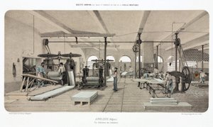 Metalle, Zink Zinkwalzwerk, Angleur, Belgien von Unbekannt