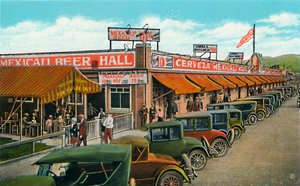 Mexicali Bierhalle, Die längste Bar der Welt, um 1939