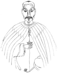 Mianning, Kaiser von China, ca. 1850 von Unbekannt