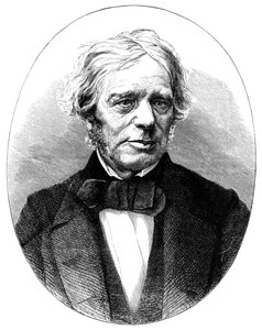Michael Faraday, britischer Physiker und Chemiker, 19. Jahrhundert von Unbekannt