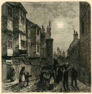 Milford Lane im Jahr 1820, 1881