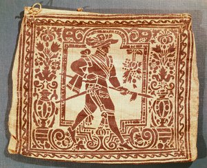 Briefsack eines Militärpostboten während des Dreißigjährigen Krieges (1618-48) von Unbekannt