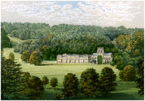 Milton Abbey, Dorset, Heim von Baron Hambro, ca. 1880