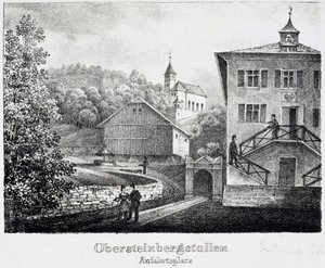 Salzmine: Der Eingangstunnel der Mine in Durnberg, Österreich von Unbekannt