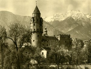 Münzturm, Hall, Österreich, ca. 1935