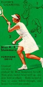 Miss K. E. Stammers - Vorhand-Drive, ca. 1935