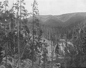Missouri River, unterhalb der Great Falls, Montana, USA, ca. 1900 von Unbekannt