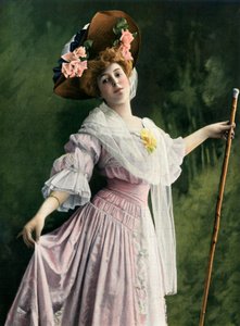 Mlle. Marthe Regnier, Rolle der Jacqueline. - La Passerelle. - Vaudeville, 1904 von Unbekannt