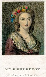 Mme DHoudetot, ca. 1750-1770 von Unbekannt
