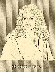 Molière, 1622-1673, 1830 von Unbekannt