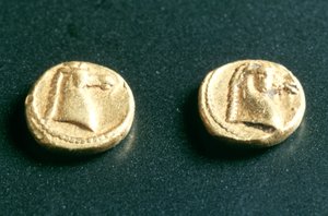 Münzen, Kerkouane, Tunesien, 3. Jahrhundert v. Chr.