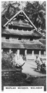 Moplah-Moschee, Malabar, Südindien, um 1925 von Unbekannt