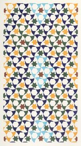 Mosaik aus dem Portikus des Generalife, 1907 von Unbekannt
