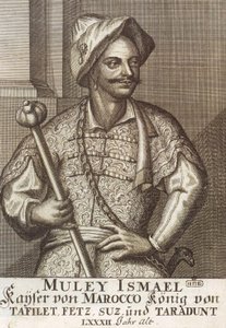 Moulay Ismaïl Ibn Sharif, König von Marokko, 1726 von Unbekannt