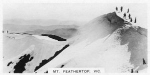 Mount Feathertop, Victoria, Australien, 1928
