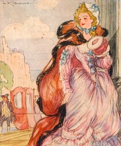Mrs. Fitzherbert, langjährige Gefährtin des zukünftigen Königs Georg IV. des Vereinigten Königreichs, 1937 von Unbekannt